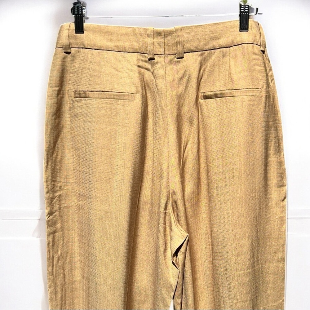 🌻NEW w/tags Sandro Women's Roland Pleated Pants Size 42 (US 10) $370 Retail - Picture 8 of 13